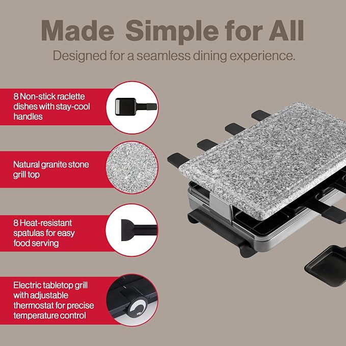 Swissmar Stelvio Raclette Party Grill - Image 6