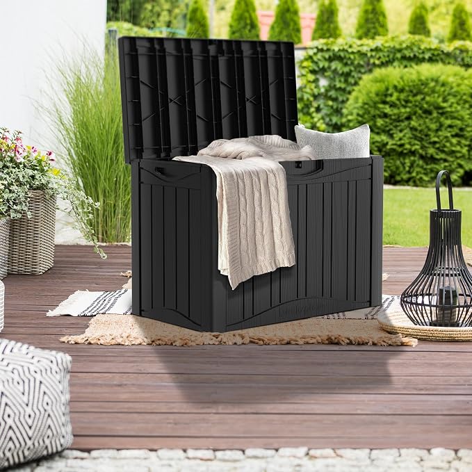 45 Gallon Waterproof Deck Storage Box - Image 6