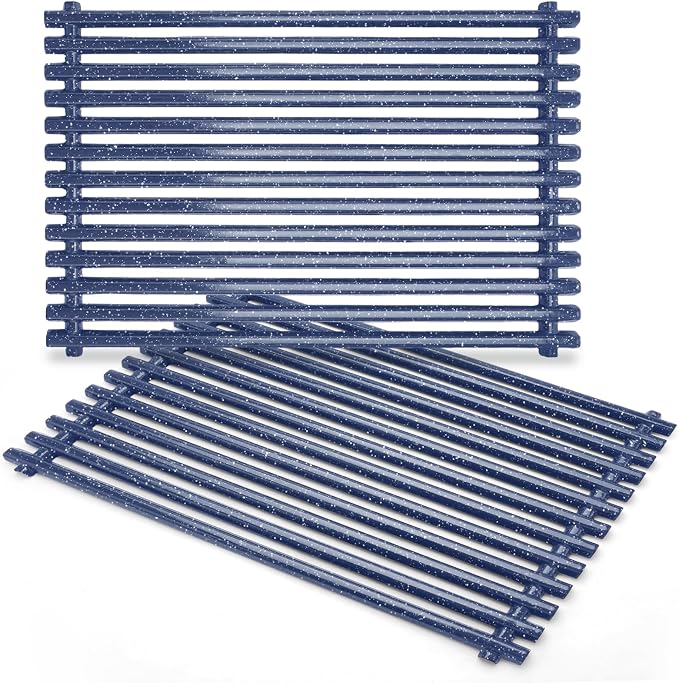 17.4 inch Porcelain Steel Grill Grates Replacement by Webonbake
