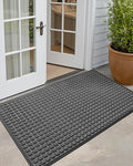 DEXI Front Door Mat Outside Entrance, 3x5 ft Rubber Entry Doormat Heavy Duty by DEXI