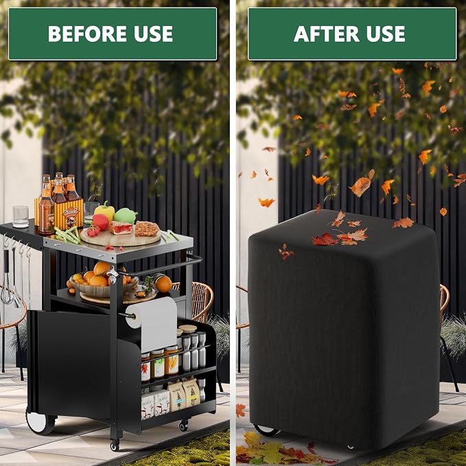 ROOMTEC Outdoor Grill Cart - Image 8