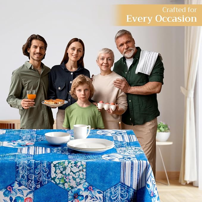 Maison d' Hermine Table Cloth Rectangle Table 100% Cotton 70 x 120 Inches - Image 6