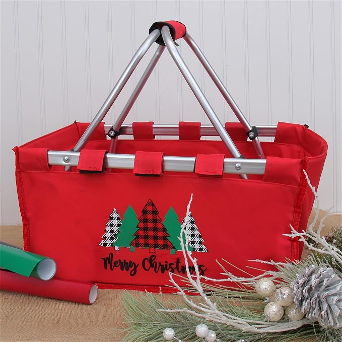 Threadart Large Collapsible Market Basket - Image 3