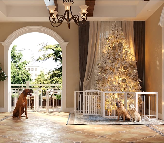 JSB 96-inch Extra Wide 30-inch Tall Dog gate - Image 3