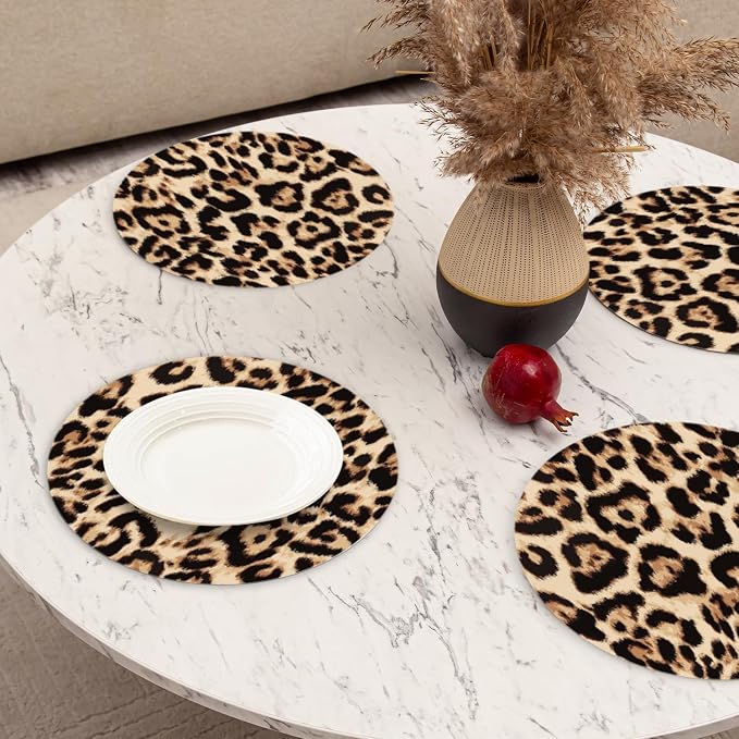 Faux Leather Placemats Set of 4 - Image 6