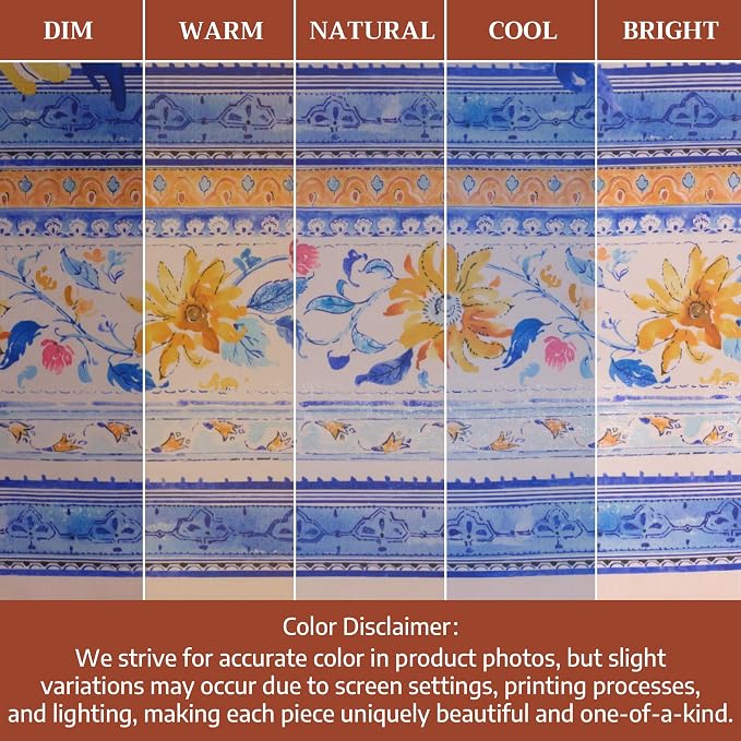 Maison d'Hermine Table Cloth Rectangle Table 100% Cotton Tablecloth - Image 6