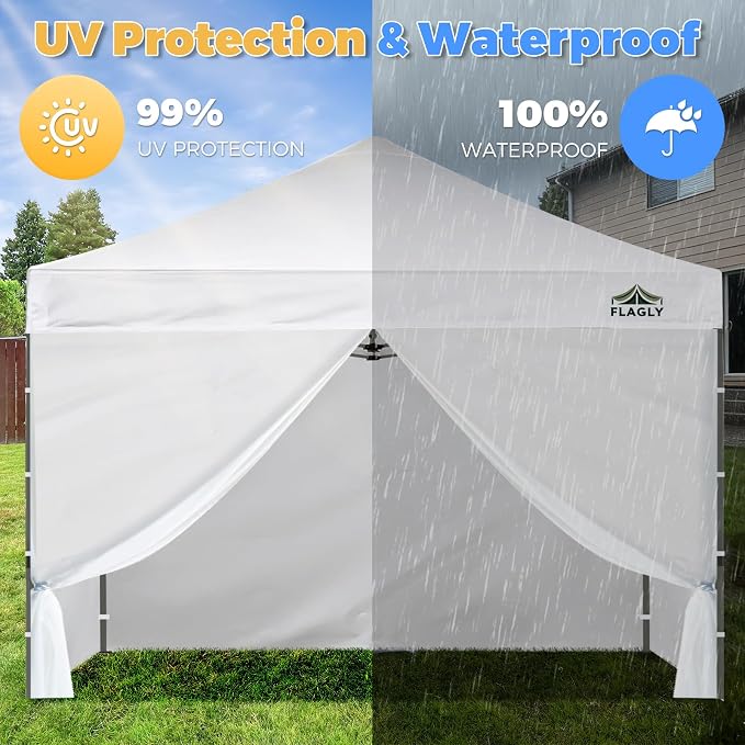 10x10 Pop Up Canopy Sidewall - Image 3