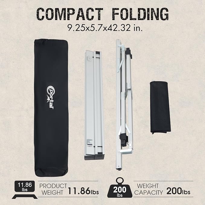 PORTAL Folding Outdoor Camping Table - Image 8