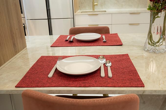 Placemat Set-Washable Place Mats - Image 2