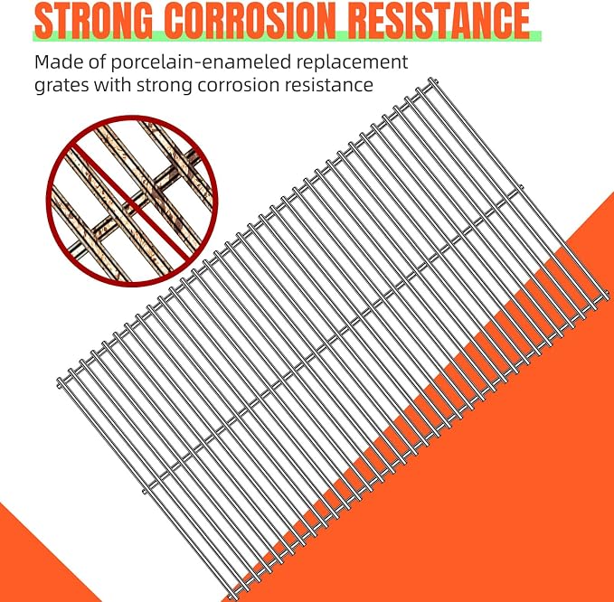 1 Pack 40901 Grill Steel Wire Cooking Grid Rock Grates Replacement Parts - Image 5