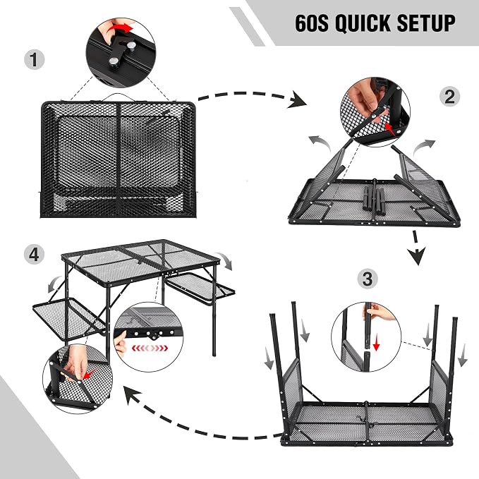 RedSwing Folding Grill Table - Image 8