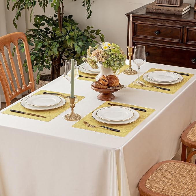 Romanstile Vinyl Placemats Set of 8-12 X 18 Inch - Image 8