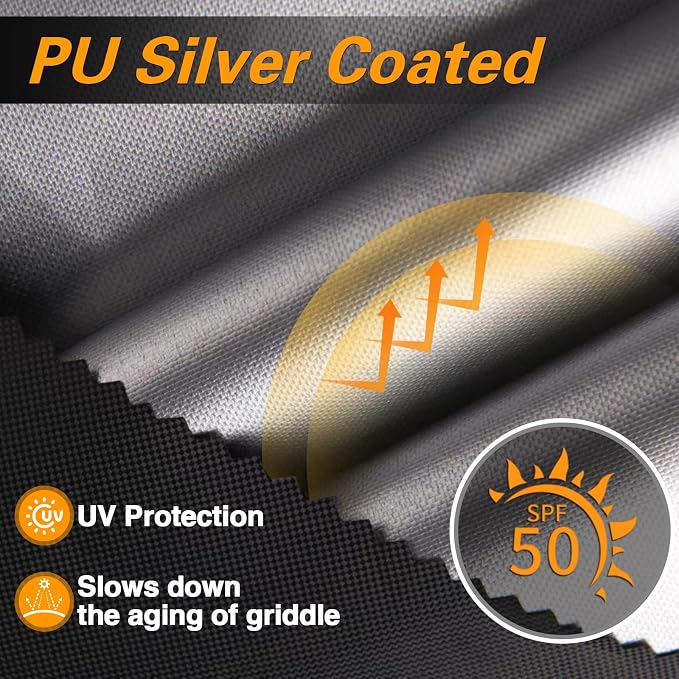 Pizza Oven Grill Cover Outdoor Waterproof 420D Pizza Oven Cover Compatible - Image 5
