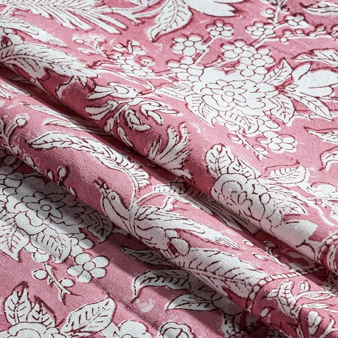 CPC Cotton Table Runner 16x90 Inch Block Printed Long Fall Table Runner - Image 8