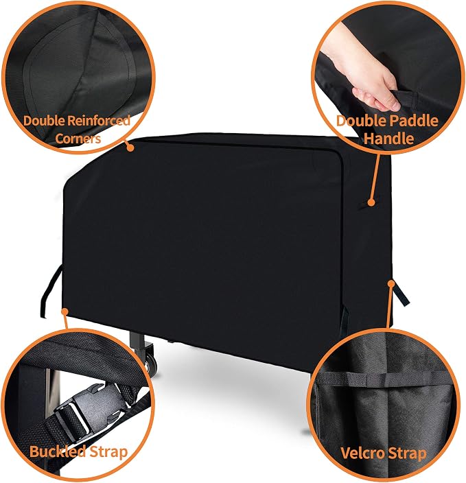 iCOVER 28 inch Griddle Cover for Blackstone, 600D Heavy Duty Waterproof Anti-UV - Image 2