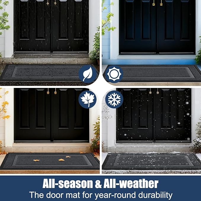 Extra Large Front Door Mat Outside Entrance Indoor Doormat, Outdoor Door Mats - Image 6