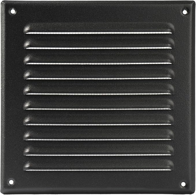 Vent Systems 6 x 6 Inch Pack of 10 Black Vent Cover - Image 7