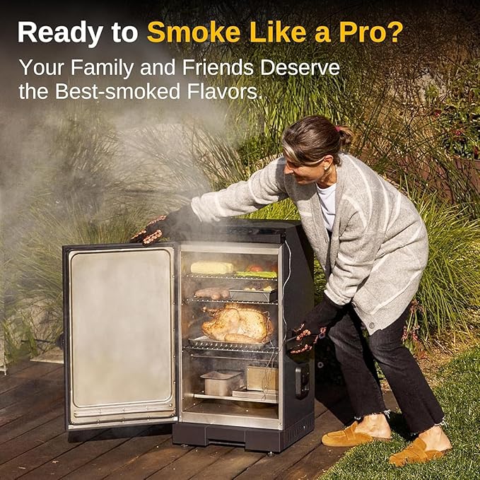 EAST OAK 30-inch Electric Smoker, Outdoor Smoker - Image 2