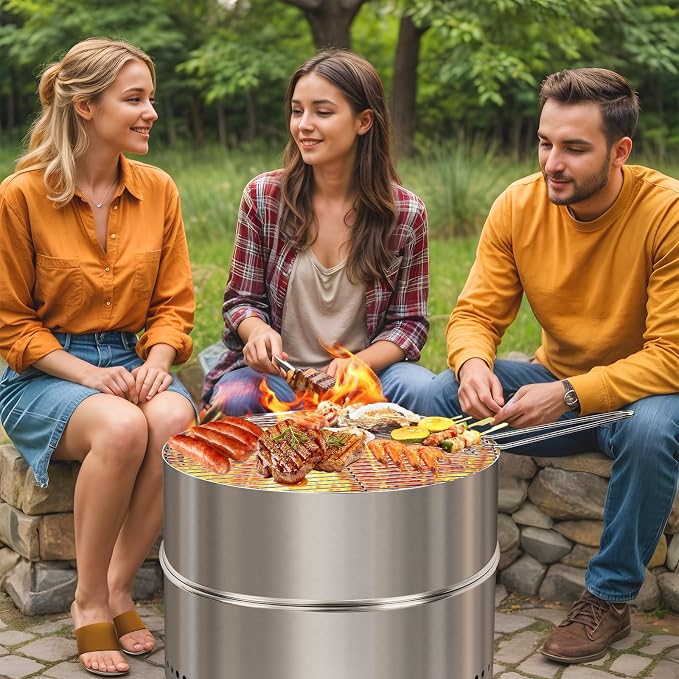 HGD 20 Inch Smokeless Firepit - Image 9
