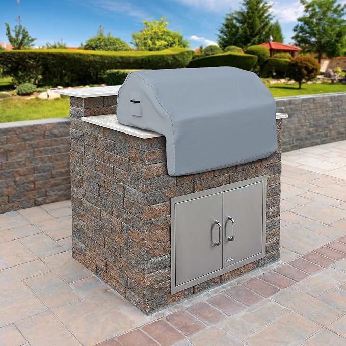 Covers & all Built-in Outdoor Grill Cover, Durable Heavy Duty 18 Oz Waterproof - Image 8