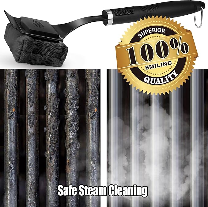 GRILLART Bristle Free Grill Brush Kit, Reinforced Outdoor Grill Brushes - Image 7