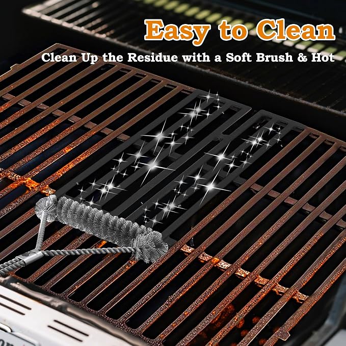 19.5 inch Grill Grates for Weber Genesis Grill Parts, Genesis 300 Series Grates - Image 7