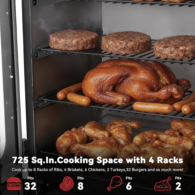 Vertical Electric Pellet Smoker - Image 5