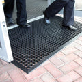 Large Rubber Doormat for Outside by Lovinland