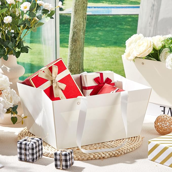 Tuanse 30 Pcs Basket for Gift Empty DIY Bulk Gift Basket Kit - Image 4