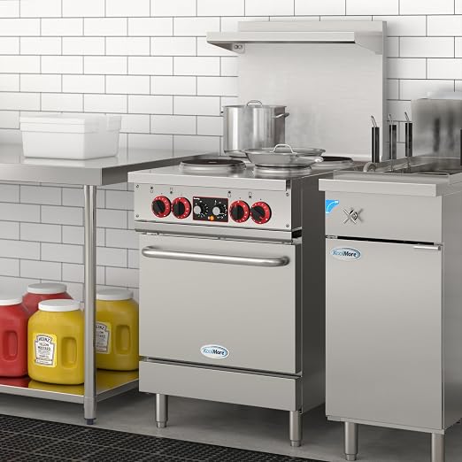 KoolMore 24 in. Commercial Electric Range - 208V 3-Phase - Image 5