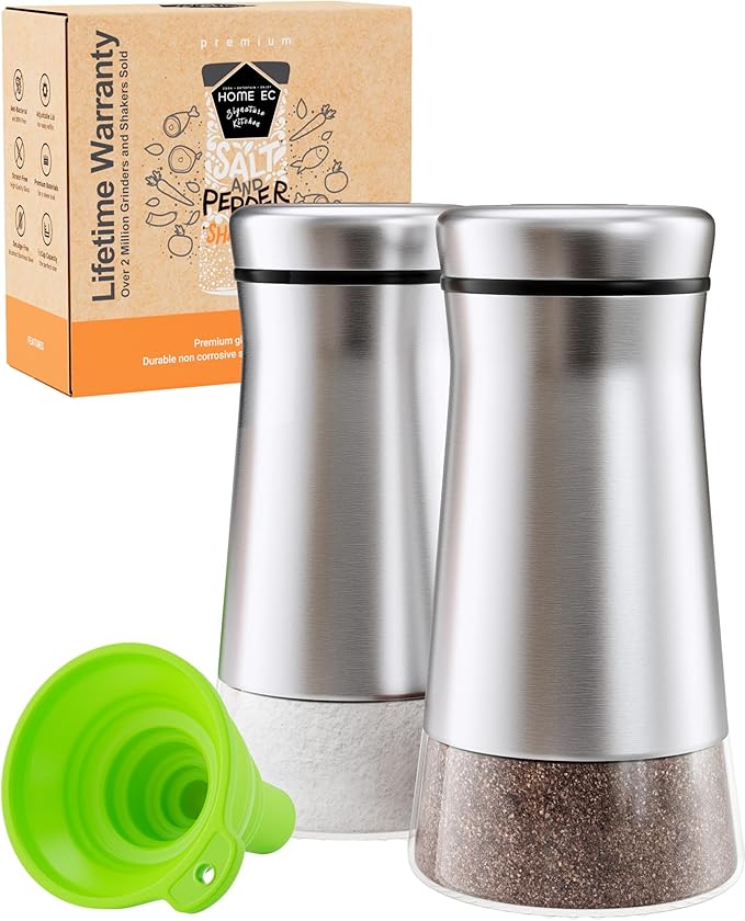HOME EC Original Salt and Pepper Shakers Set by HOMEEC