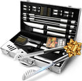 GRILLART BBQ Grill Utensil Tools Set Reinforced BBQ Tongs 19-Piece by GRILLART