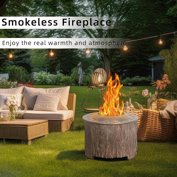 Afterglow Bonfire 20.5 Inch Smokeless Fire Pit - Image 3