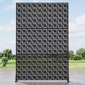 Casaphoria Metal Privacy Screen Outdoor, Frederick Black by Casaphoria