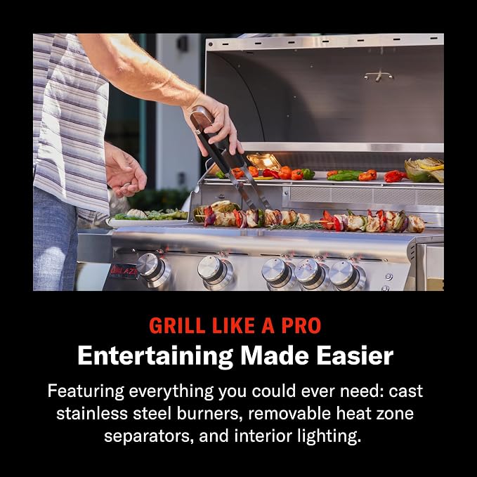Blaze Premium LTE Built-in Natural Gas Grill | 40-Inch 5-Burner BBQ - Image 4