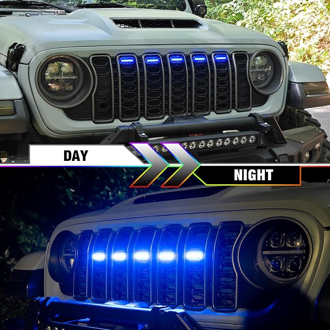 MAIKER RGB LED Grille Lights Compatible - Image 8