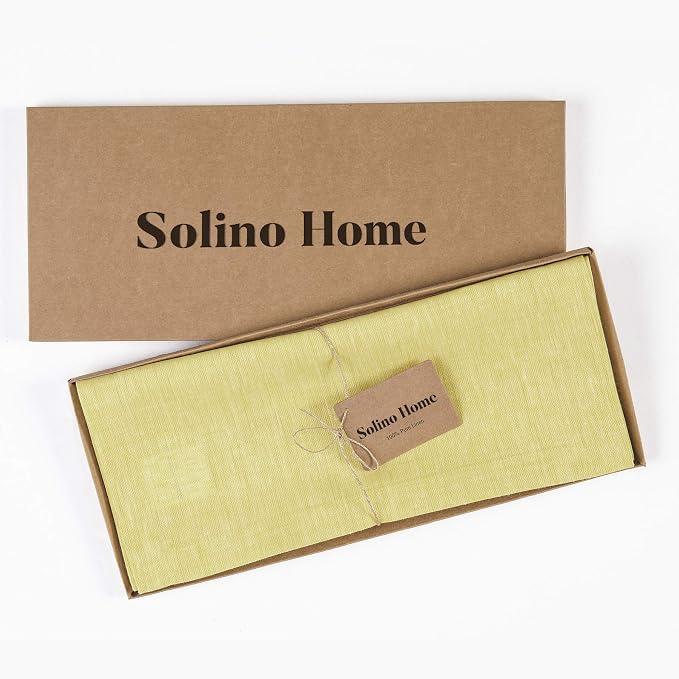 Solino Home Linen Small Table Runner 60 Inches - Image 5