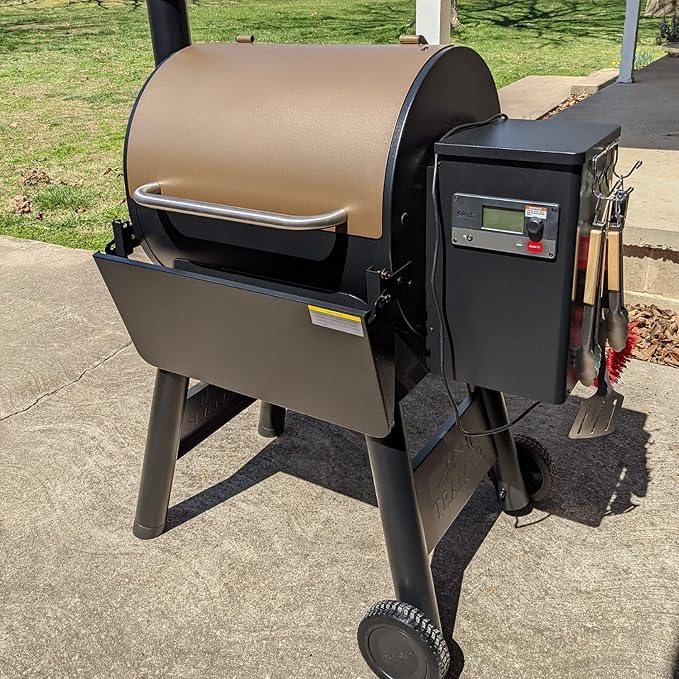 Utheer Folding Front Shelf for Traeger Pro 22, Pro 575, Ironwood 650 Pellet - Image 7
