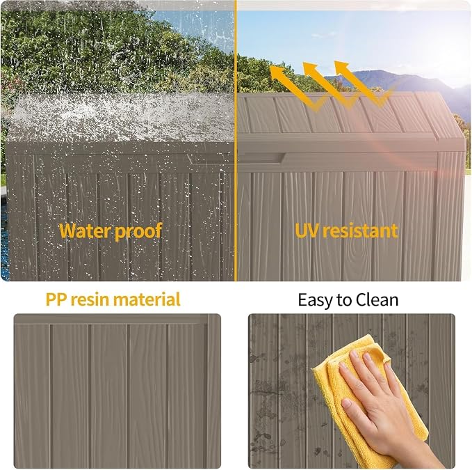 80 Gallon Waterproof Deck Storage - Image 7
