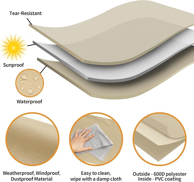NEXCOVER Barbecue Gas Grill Cover - Image 3