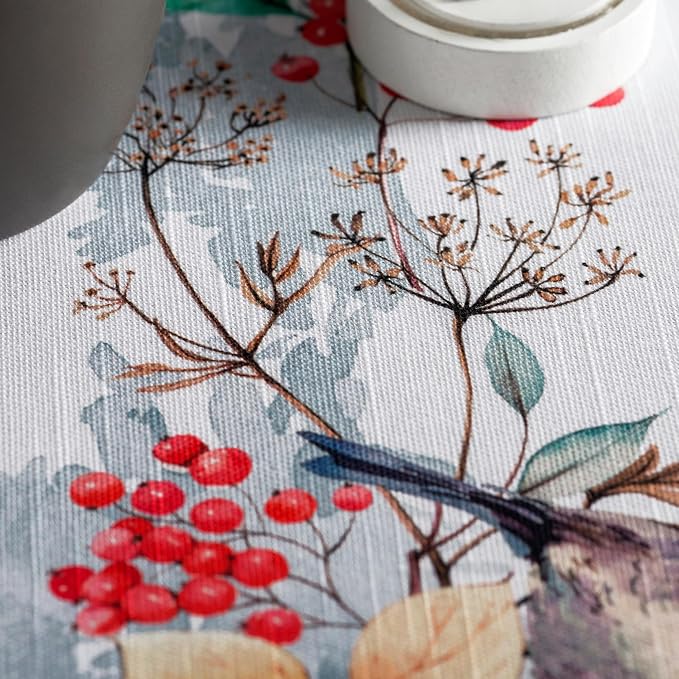 Maison d' Hermine Table Cloth Rectangle Table 100% Cotton 54 x 72 Inches Fall - Image 8
