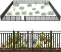 Garden Fence 32in x 108ft, 42 Panels + 6 Gates, Durable Outdoor Yard Barrier by Petorldog