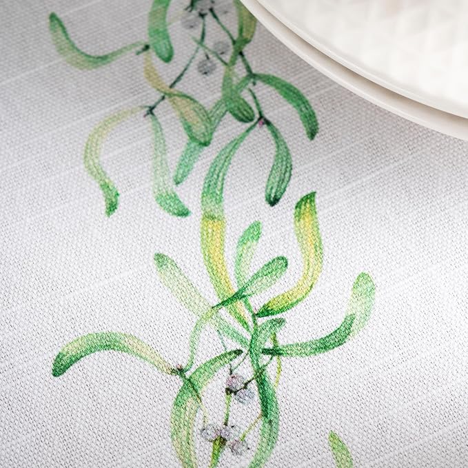 Maison d' Hermine Table Cloth Round Table 100% Cotton 69 Inches Fall Tablecloth - Image 8