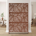 Casaphoria 72" H x 47" W Metal Outdoor Privacy Screen, Freestanding Decorative by Casaphoria