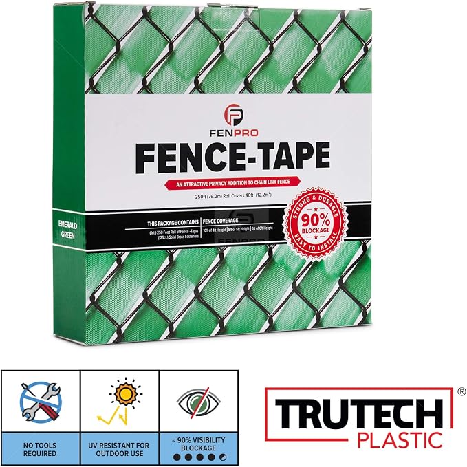 Chain Link Fence Privacy Tape - Image 2