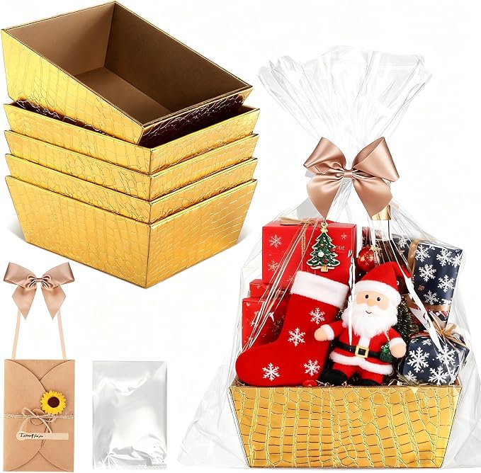 Wonderjune 20 Pcs Valentines Day Gift Baskets Empty To Fill Baskets by Wonderjune