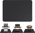 Under Grill Mats for Outdoor Grill Double-Sided Fireproof Mat for Under Fire by LindasEssentials
