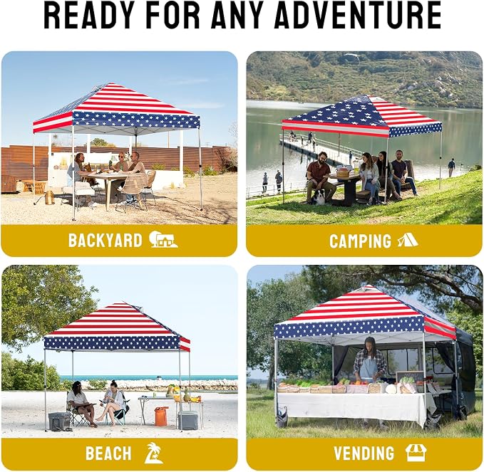 CROWN SHADES 10x10 Pop Up Canopy - Image 4