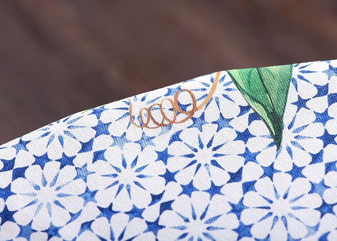 Maison d' Hermine Table Cloth Round Table 100% Cotton 69 Inches Tablecloth - Image 7
