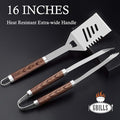 Barbecue Tool Set, 26-Piece Stainless Steel with Aluminum Storage Case